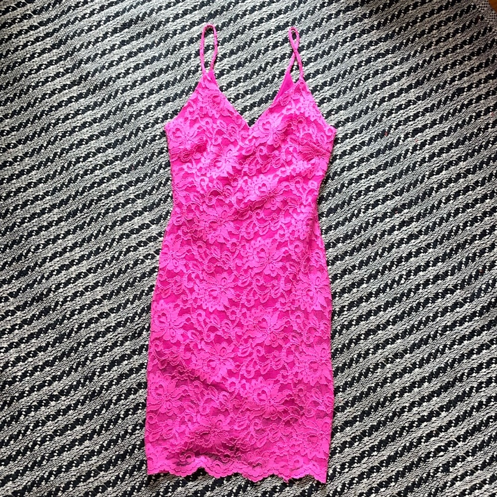 Pink dress